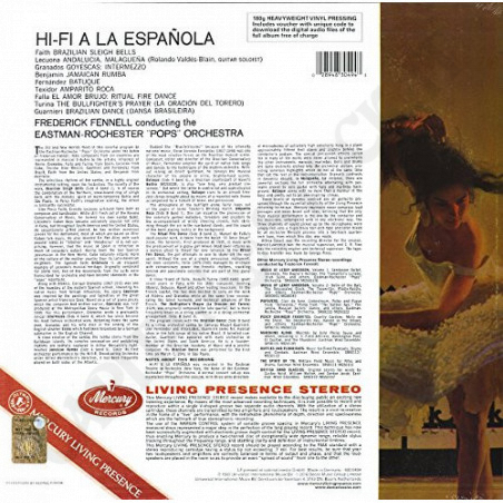 Acquista Frederick Fennell, Eastman-Rochester Pops ‎– Hi-Fi A La Espaňola a soli 16,90 € su Capitanstock 