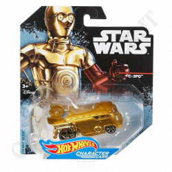 Acquista Hot Wheels - Star Wars Character Cars - C 3PO a soli 3,90 € su Capitanstock 