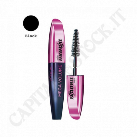 Buy L'Oreal - Mega Volume Miss Manga - Mascara Black at only €5.12 on Capitanstock