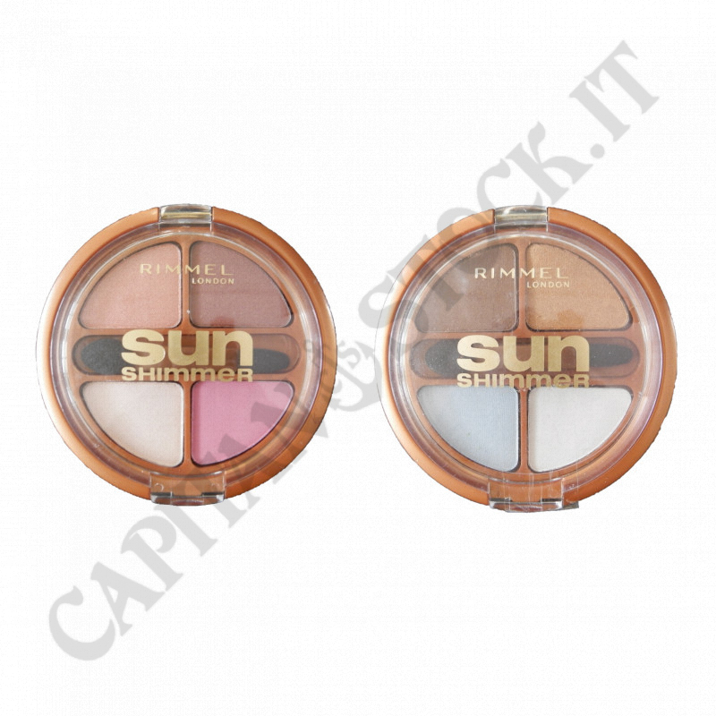 Rimmel - Sun Shimmer 4 Powder Eyeshadows - Dermatologically tested