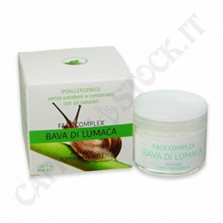 Acquista Face Complex - Bava Di Lumaca Antirughe - 50 ML a soli 4,50 € su Capitanstock Acquista Face Complex - Bava Di Lumaca Antirughe - 50 ML a soli 4,50 € su Capitanstock