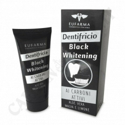 Eufarma Black Whitening Toothpaste With Activated Carbon - 100ml