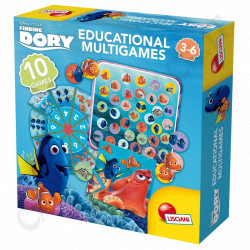 Lisciani Giochi - Alla ricerca di Dory Educational Multigames 3-6