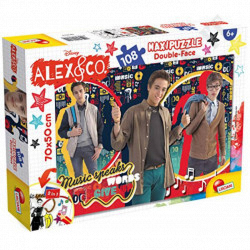 Acquista Lisciani Giochi - Alex & Co Maxi Puzzle Double Face 108 pz 6+ a soli 4,75 € su Capitanstock 