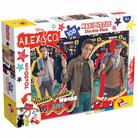 Buy Lisciani - Alex & Co Maxi Puzzle Double Face 108 pz 6+ at only €4.75 on Capitanstock