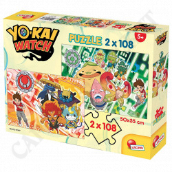 Lisciani Giochi - Puzzle Yokai Watch a New Adventure Begins 2 Puzzle x 108 pz