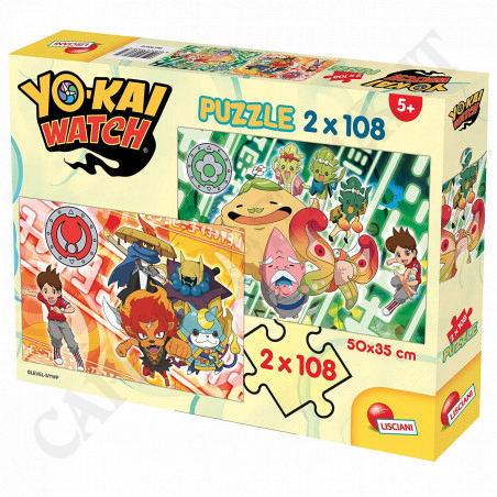 Acquista Lisciani Giochi - Puzzle Yokai Watch a New Adventure Begins 2 Puzzle x 108 pz a soli 7,90 € su Capitanstock Acquista Lisciani Giochi - Puzzle Yokai Watch a New Adventure Begins 2 Puzzle x 108 pz a soli 7,90 € su Capitanstock