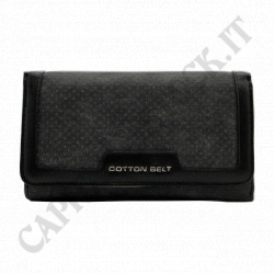 Cotton Belt - Portafogli Donna Linea Flo Colore Nero18 cm