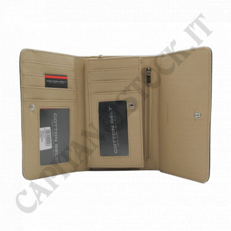 Buy Cotton Belt - Woman Wallet Flo Line Color Black 18 cm at only €14.90 on Capitanstock