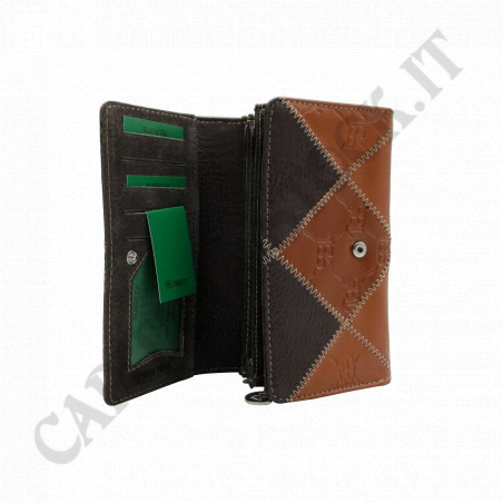 Acquista Renato Balestra- Portafogli Pelle Donna Moro 18 cm a soli 14,90 € su Capitanstock 