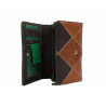 Buy Renato Balestra- Dark Brown Leather Woman Wallet 18 cm at only €14.90 on Capitanstock