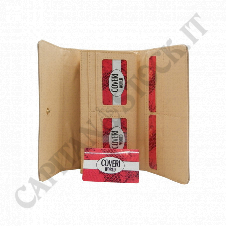 Acquista Coveri World - Portafogli Donna Rosa (Taupe) 19 cm a soli 14,90 € su Capitanstock 