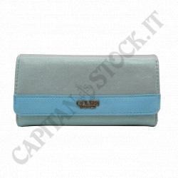 Coveri World - Women's Wallet Light Blue 19 cm