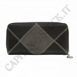 Buy Renato Balestra- Black Leather Woman Wallet 18 cm at only €14.90 on Capitanstock