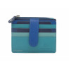 Buy SergioTacchini - Card Holder and Coin Holder Man Genuine Leather Blue Strap at only €16.90 on Capitanstock