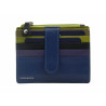 Buy SergioTacchini - Card Holder and Coin Holder Man Genuine Leather Light Blue Strap at only €16.90 on Capitanstock