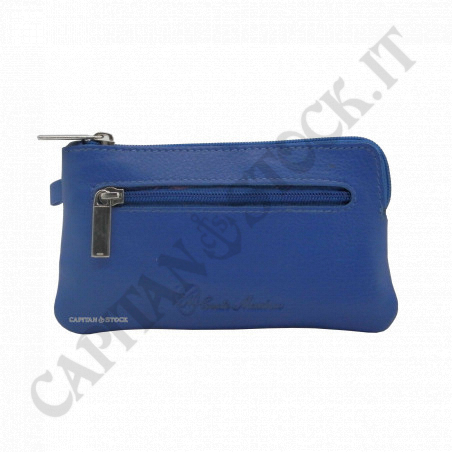 Buy Conte Massino - Genuine Leather Men's Coin Case Blue at only €13.90 on Capitanstock