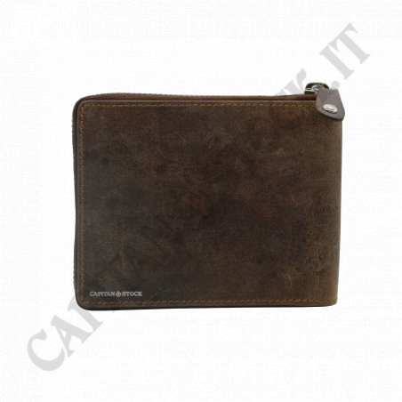 Acquista Cotton Belt - Portafogli Uomo Vera Pelle Color Cognac a soli 14,90 € su Capitanstock 