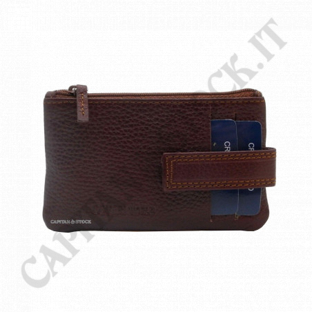Buy Enrico Coveri - Card & Coin Holder & Key Holder Man Genuine Leather Brown at only €14.90 on Capitanstock