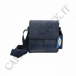 Buy Egon Fustemberg - Leather Shoulder Bag Blue- Man at only €15.12 on Capitanstock