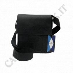 Buy Egon Fustemberg - Black Leather Shoulder Bag - Man at only €18.90 on Capitanstock