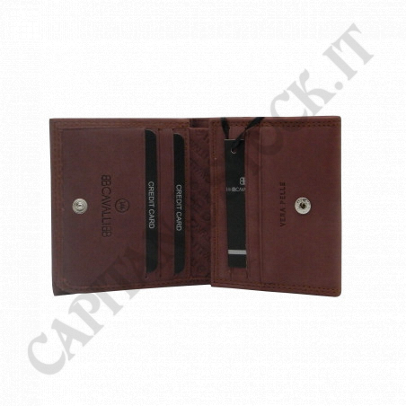 Acquista BB Cavalli - Portafogli Uomo Chiusura a Bottone Vera Pelle Orzo a soli 16,90 € su Capitanstock 