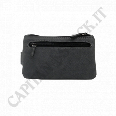 Acquista Enrico Coveri - Porta Carte e Monete e Porta Chiavi Uomo Vera Pelle Grigio a soli 14,90 € su Capitanstock 