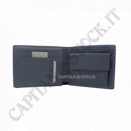 Buy Laura Biagiotti - Genuine Leather Man Blue Wallet at only €17.90 on Capitanstock