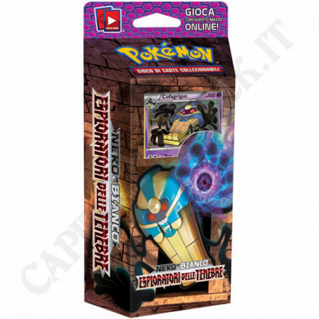 Buy Pokémon Deck - Black and White Dark Explorers Raiders - Cofagrigus Ps 100 - Small Imperfections at only €16.80 on Capitanstock Buy Pokémon Deck - Black and White Dark Explorers Raiders - Cofagrigus Ps 100 - Small Imperfections at only €16.80 on Capitanstock