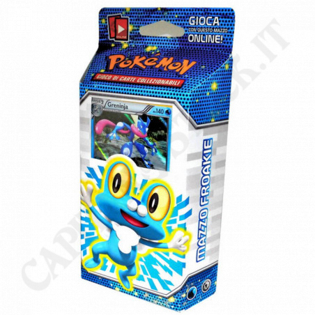 Acquista Pokèmon Deck XY Benvenuti a Kalos Mazzo Froakie - Greninja Ps 140 - Lievi Imperfezioni a soli 16,90 € su Capitanstock  Acquista Pokèmon Deck XY Benvenuti a Kalos Mazzo Froakie - Greninja Ps 140 - Lievi Imperfezioni a soli 16,90 € su Capitanstock