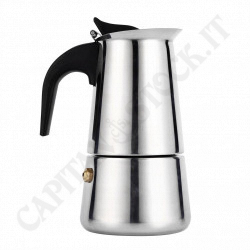 Gustocasa - Stainless Steel 2-Cup Coffee Maker - Also Induction