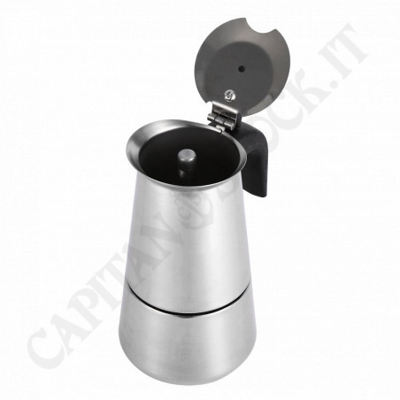 Buy Gustocasa - Stainless Steel 2-Cup Coffee Maker at only €9.90 on Capitanstock