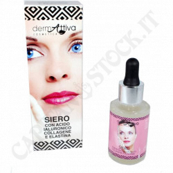 DermAttiva Cosmetica - Siero Con Acido Ialuronico Collagene ed Elastina - 50 ML