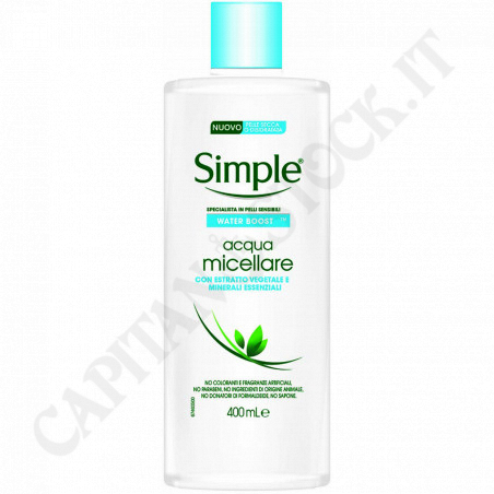 Buy Simple Specialist in Sensitive Skin - Water Boost Micellar Water 400 ML at only €3.50 on Capitanstock