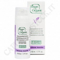 Acquista Vegan & Organic - Crema Rigenerante Anti Età Pelle Normale 50 ml a soli 19,30 € su Capitanstock 