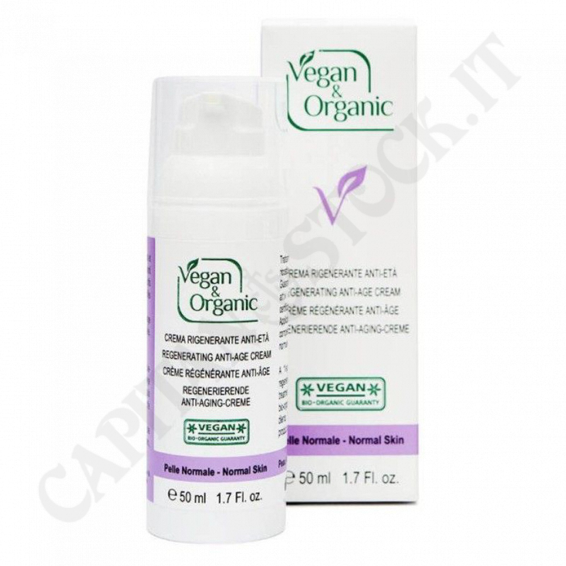 Vegan & Organic - Anti-Aging Regenerating Cream Normal Skin 50 ml
