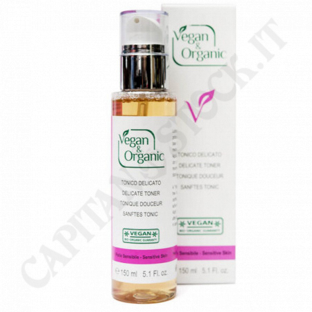 Buy Vegan & Organic - Delicate Toner - Sensible Skin 150 ml at only €8.90 on Capitanstock