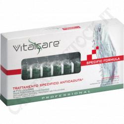 Acquista Vitalcare - Trattamento Specifico Anticaduta Formula Specifica - 10 Fiale da 6 ml a soli 9,89 € su Capitanstock 