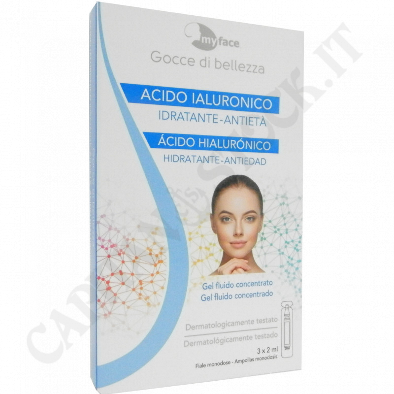 My Face - Beauty Drops Hyaluronic Acid Moisturizing Anti-aging - 3  dose Vials 2 ml My Face - Beauty Drops Hyaluronic Acid Moisturizing Anti-aging - 3  dose Vials 2 ml