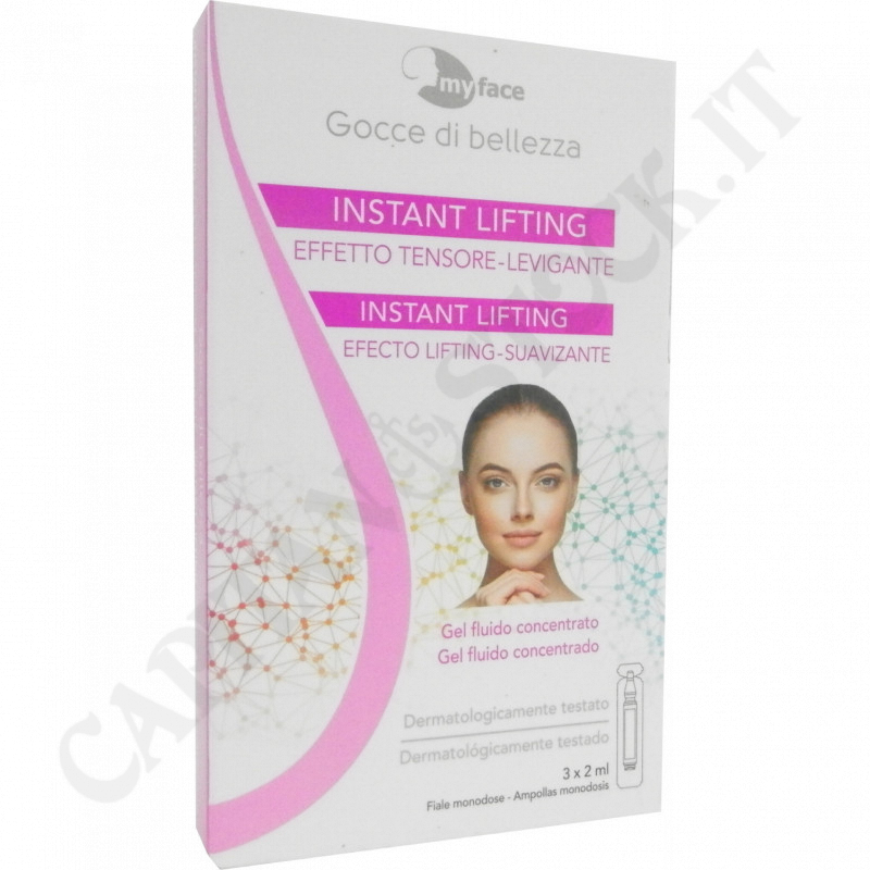 My Face - Gocce di Bellezza Instant Lifting Effetto tensore Levigante - 3 Fiale Monodose 2 ml My Face - Gocce di Bellezza Instant Lifting Effetto tensore Levigante - 3 Fiale Monodose 2 ml