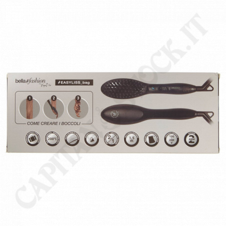 Buy Bella-Fashion by Beppe D'Elia Straightening Brush 2 in 1 - Smooth and Create Ringlets at only €28.99 on Capitanstock