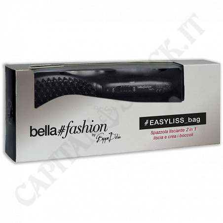 Acquista Bella-Fashion by Beppe D'Elia Spazzola Lisciante 2in1 - Liscia e Crea Boccoli a soli 28,99 € su Capitanstock 