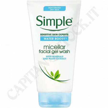 Buy Simple - Water Boost - Micellar Cleansing Gel 150 ML at only €4.49 on Capitanstock