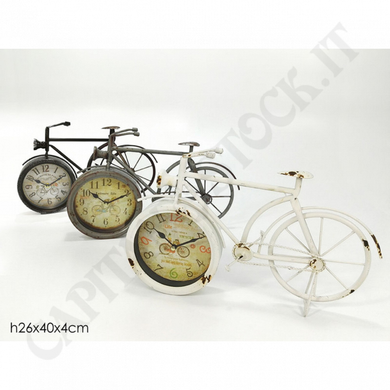 Vesti Casa - Orologio Bicicletta Vintage 3 Colori
