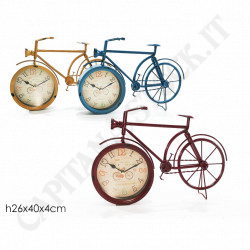 Acquista Vesti Casa - Orologio Bicicletta Vintage 3 Colori a soli 15,89 € su Capitanstock 