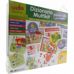 Buy Lisciani Toys - Carotina Dictionary Multikit 3-6 Fairy Tale Characters at only €7.50 on Capitanstock